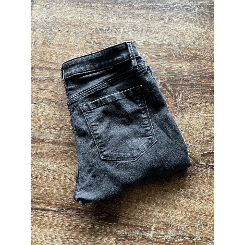 Ann Taylor Loft Black Jeans Size 29/8 Curvy Skinny